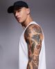 4505 4505 Running cotton tank top with quick dry finish in white - 3