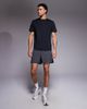 4505 4505 running quick dry back print performance mesh t-shirt in black - 2