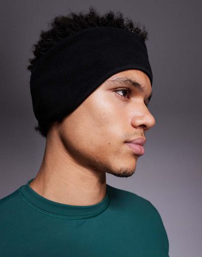 4505 4505 Running thermal fleece headband in black