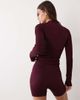 4505 4505 sculpting seamless high waist 5" booty shorts in wine-Purple - 4
