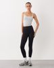 4505 4505 seamless baby rib wrap back high waist gym leggings in black - 2