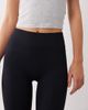 4505 4505 seamless baby rib wrap back high waist gym leggings in black - 3