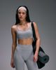 4505 4505 seamless baby rib wrap back high waist gym leggings in light gray heather - 3