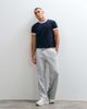 4505 4505 shrunken muscle fit cotton baby ringer tee with quick dry finish in navy - 3