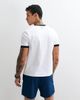 4505 4505 shrunken muscle fit cotton ringer baby tee with quick dry finish in white - 4