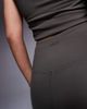 4505 4505 slim kick leggings with wrap waist in soft touch fabric in dark olive-Green - 4