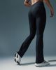 4505 4505 soft touch rib knit slim kick yoga leggings in black - 1