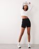 4505 4505 soft touch sweetheart neck long sleeve top in white - 3
