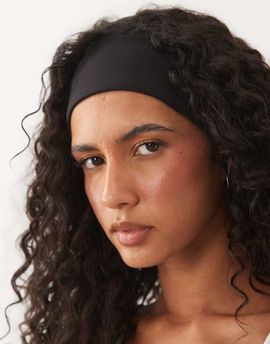 4505 4505 soft touch yoga headband in black