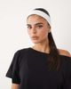 4505 4505 Soft Touch yoga slim headband in white - 1