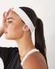 4505 4505 Soft Touch yoga slim headband in white - 3