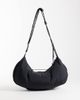 4505 4505 studio oversized woven cross body bag with rope detail in black - 4
