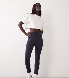 4505 4505 Tall Icon active tie waist run legging with phone pocket in navy