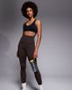 4505 4505 Tall Icon bum sculpt gym leggings with inner pocket in french roast-Brown - 1