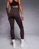 4505 4505 Tall Icon bum sculpt gym leggings with inner pocket in french roast-Brown - 2