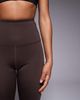 4505 4505 Tall Icon bum sculpt gym leggings with inner pocket in french roast-Brown - 4