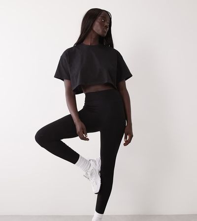4505 4505 Tall sculpting seamless high waist gym leggings in black