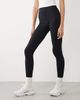 4505 4505 Tall seamless baby rib wrap back high waist gym leggings in black - 2