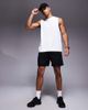 4505 4505 Training Club back print mesh tank top in white - 2