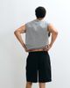 4505 4505 wide leg cotton ripstop 10 inch lifting shorts with zip pockets in black - 4