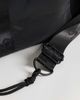 4505 4505 woven adjustable drawstring bucket bag with external pocket in black - 3