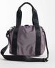 4505 4505 woven adjustable drawstring bucket bag with external pocket in storm gray - 4