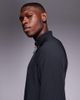4505 4505 woven warm up track jacket with zip pockets in black - 4