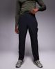 4505 4505 woven warm up track sweatpants with zip pockets and adjustable hem in black - 1