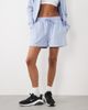 4505 4505 Y2K lightweight studio low rise shorts in baby blue - 2