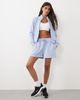 4505 4505 Y2K lightweight studio low rise shorts in baby blue - 3