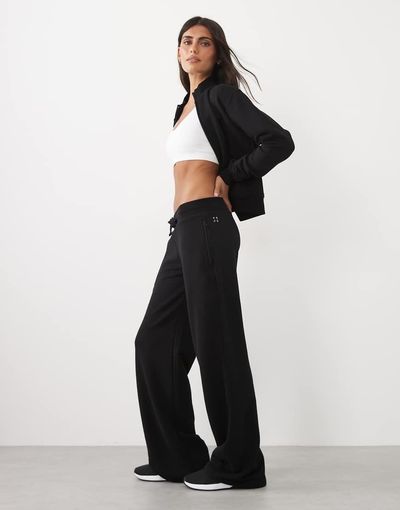 4505 4505 Y2K lightweight studio low rise sweatpants in black