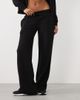 4505 4505 Y2K lightweight studio low rise sweatpants in black - 2