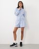 4505 4505 Y2K lightweight studio track jacket with zip pockets in baby blue - 2