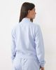 4505 4505 Y2K lightweight studio track jacket with zip pockets in baby blue - 4