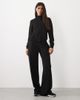 4505 4505 Y2K lightweight studio track jacket with zip pockets in black - 2