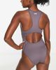 4505 ASOS 4505 active swimsuit with open back detail-Gray - 2
