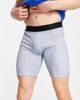 4505 ASOS 4505 base layer training tights in short length with oil wash-Blues - 3