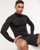 4505 ASOS 4505 icon training base layer long sleeve t-shirt with quick dry in black - 1