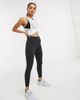 4505 ASOS 4505 Petite icon run tie waist legging-Black - 4