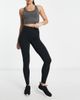 4505 ASOS 4505 Tall icon legging in fleeceback-Black - 2