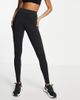 4505 ASOS 4505 Tall icon running tie waist leggings with pocket-Black - 4