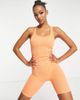 4505 ASOS 4505 yoga seamless rib tank top-Orange - 1