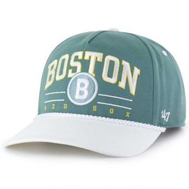 '47 Men's '47 Green Boston Red Sox City Connect Roscoe Rope Hitch Adjustable Hat 