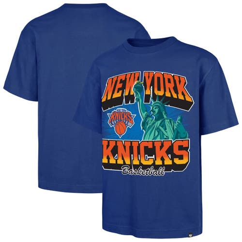 '47 Men's '47  Blue New York Knicks Regional Franklin T-Shirt 
