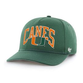 '47 Men's '47  Green Miami Hurricanes Walk Tall Hitch Adjustable Hat 