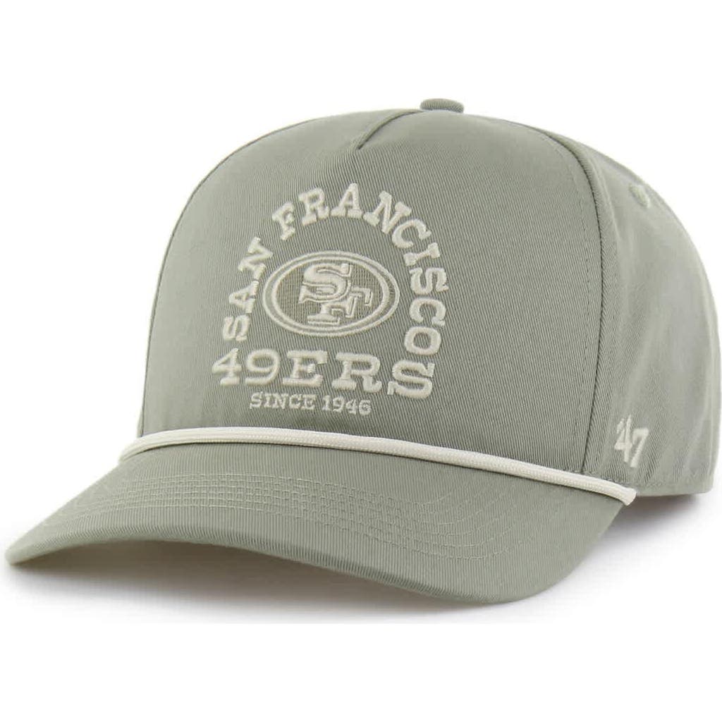 '47 Men's '47  Green San Francisco 49ers Canyon Ranchero Hitch Adjustable Hat
