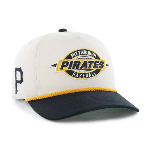'47 Men's '47  Natural Pittsburgh Pirates Frame Out Hitch Adjustable Hat 