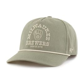 '47 Men's '47  Olive Milwaukee Brewers Canyon Ranchero Hitch Adjustable Hat 