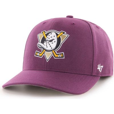 '47 Men's '47  Purple Anaheim Ducks Cold Zone MVP Adjustable Hat 