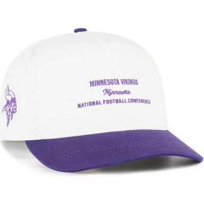 '47 Men's '47  White Minnesota Vikings Contemporary Two-Tone Hitch Adjustable Hat 